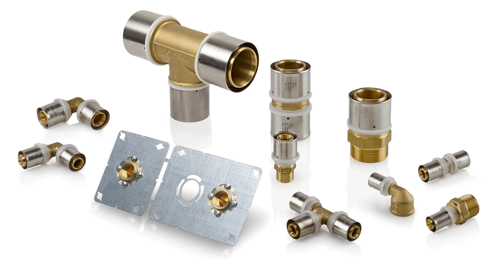 Raccordi idraulici Pexal Brass