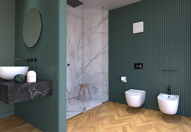 Aspiratore bagno silenzioso