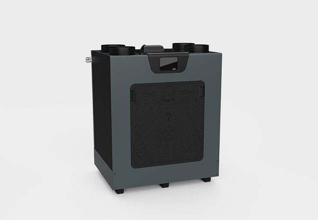 Centralised dual-flow MVHR