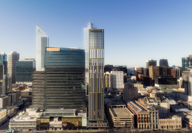 Alloggi studenteschi di Wellington Street - Perth - Australia 